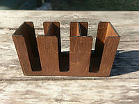 Органайзер для крышек, органайзер деревянный