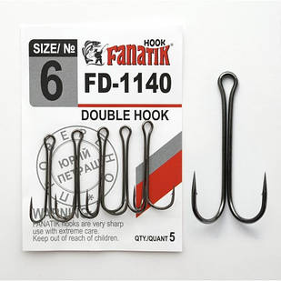 Гачок Fanatik подвійний FD-1140 №6