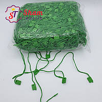 Пломбы (замочки) пластиковые зелёный1000 шт