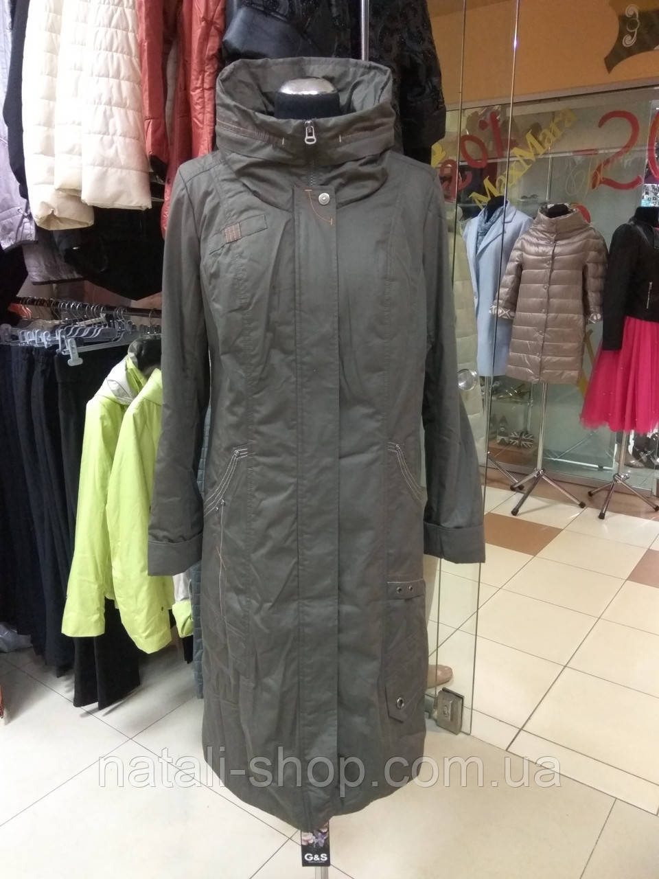 Акція! Демісезоний жіночий плащ пальто Gessica Sabrina, Mishele 16076-1 46, 48, 50, 52, 54 размер