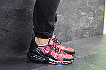 Чоловічі кросівки Nike Air Max 270,сітка, червоні з чорним, фото 2
