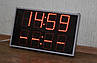 Светодионые годинник з таймером, червоного кольору, фото 2