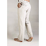 Штани чоловічі класичні з льону. Органічний ECO-одяг, фото 3
