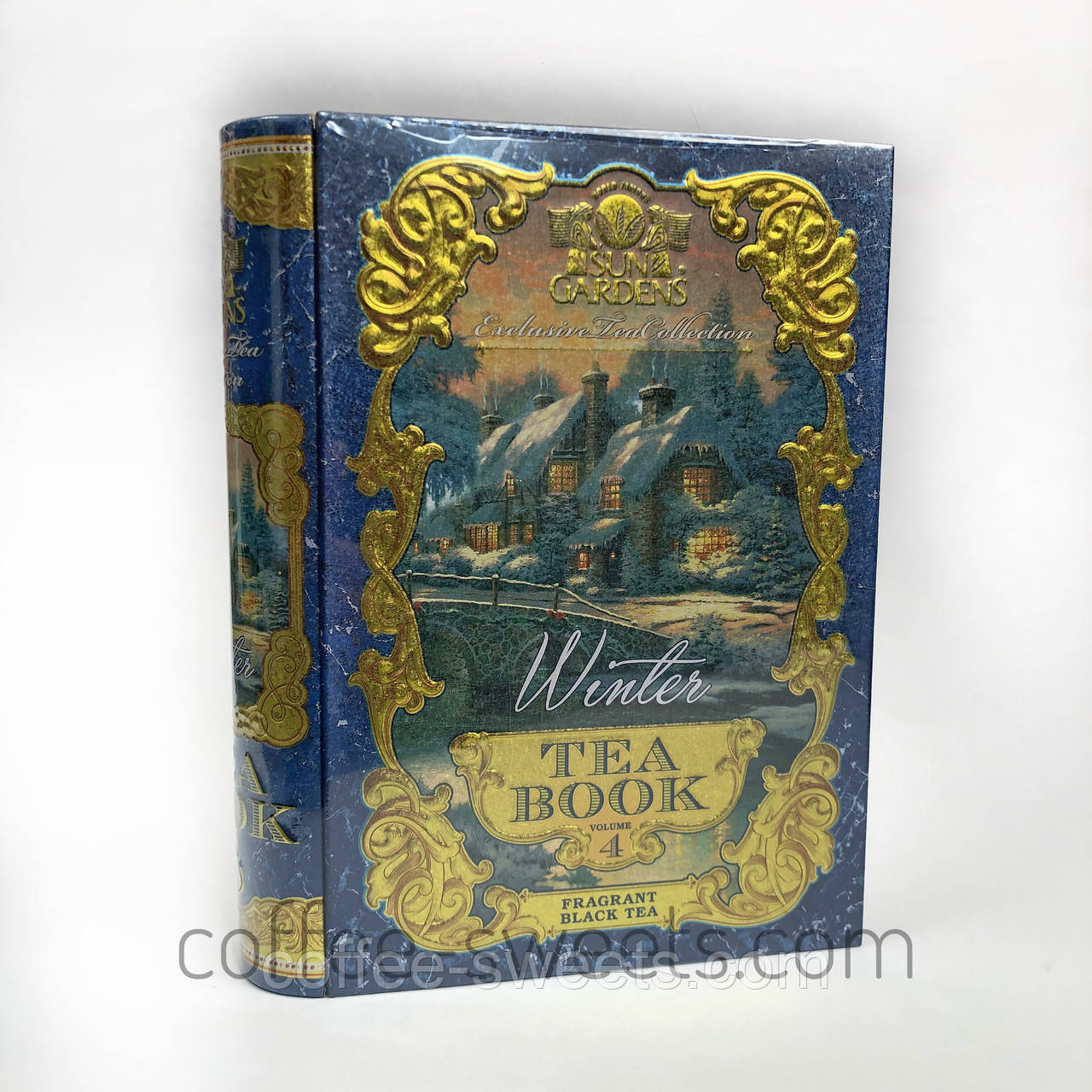Чай "Sun Gardens" книга чорний + зелений 100 г "Зима" Том 4