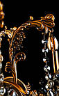 Классическая люстра-свеча на 8 лампочек СветМира VL-524/8 (золотая), фото 4