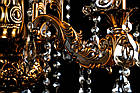 Классическая люстра-свеча на 8 лампочек СветМира VL-524/8 (золотая), фото 3