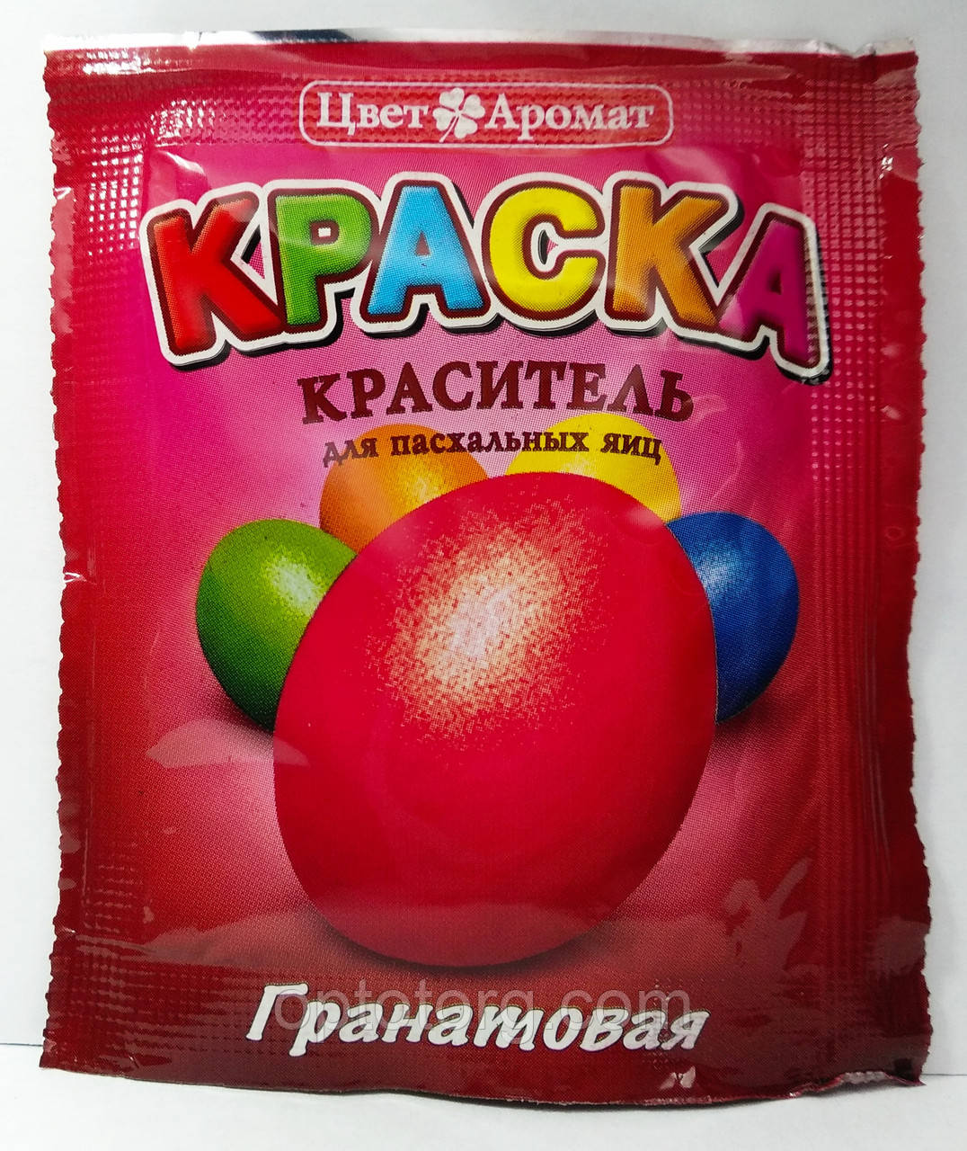 Фарба для великодніх яєць гранатовий