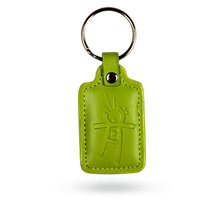 Зелений шкіряний брелок JABLOTRON OASIS PC-04G