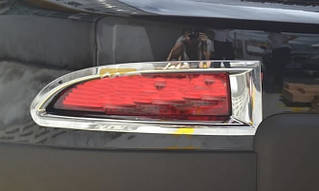Накладки на задні габарити Geely GX7 2012 - хромовані