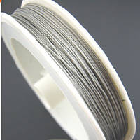 Металізована волосінь (біжутерний трос), розмір 0,38 мм, Бобіна (приблизно 70М)