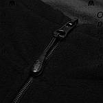 Розмір L і 3XL (наш 50й і 56й) - Кофта флісова чоловіча Pierre Cardin з Англії - для прогулянок чорно коричнева, фото 5