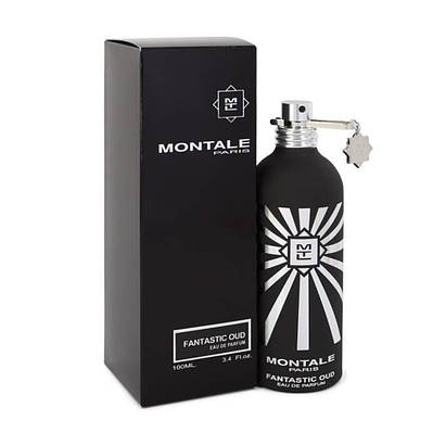Оригінальна нішева парфумована вода Montale Fantastic Oud 50ml, удові парфуми із запахом шкіри та сандала