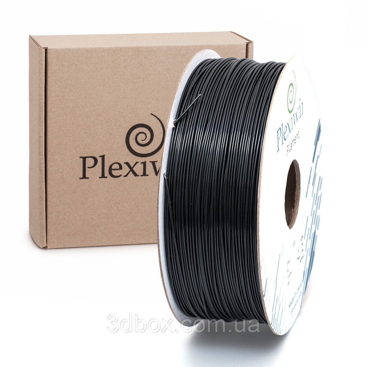 Пластик ABS для 3d-принтера | Plexiwire Чорний, 0.75 кг/300м, фото 1