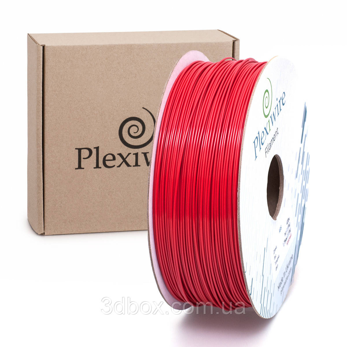 Пластик ABS для 3d-принтера | Plexiwire Червоний, 0.75 кг/300м, фото 1