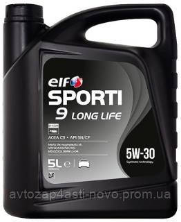 Масло моторне SPORTI 9 LONG LIFE 5W-30 5 л ELF