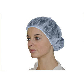 Шапочка-бере одноразова з нетканого матеріалу Шарлот MEDICOM (БЕЛАЯ)