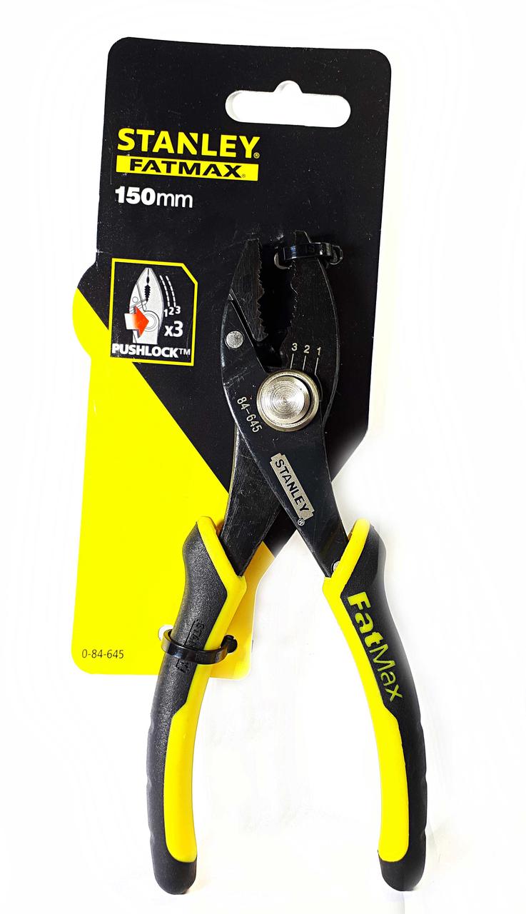 Пассатижи переставные Stanley FatMax, 150х10 мм (0-84-645): продажа ...