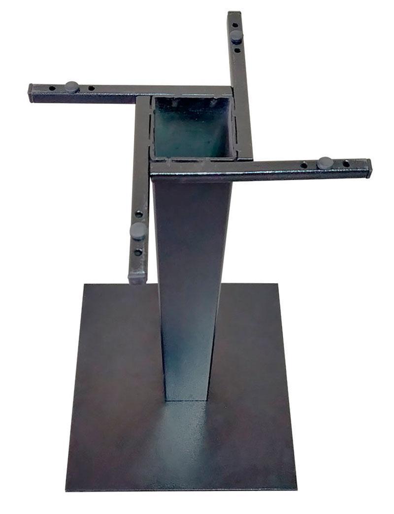 Металлическая база опора для стола Лион 800 Биг 800х400 мм, высота 725 мм, для бара, кафе - фото 9 - id-p937389628