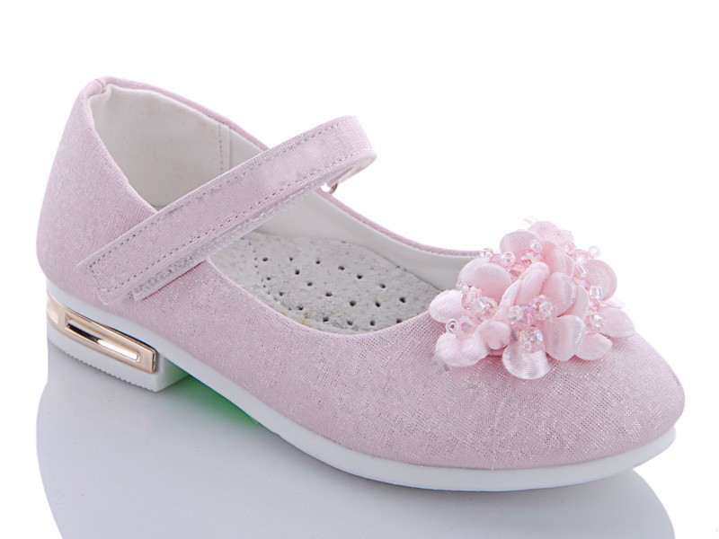 Туфлі для дівчинки ошатні рожеві 27-31