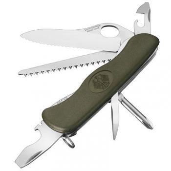 Ніж солдатський Victorinox 0.8461.MW4DE MILITARY — хвилясте лезо