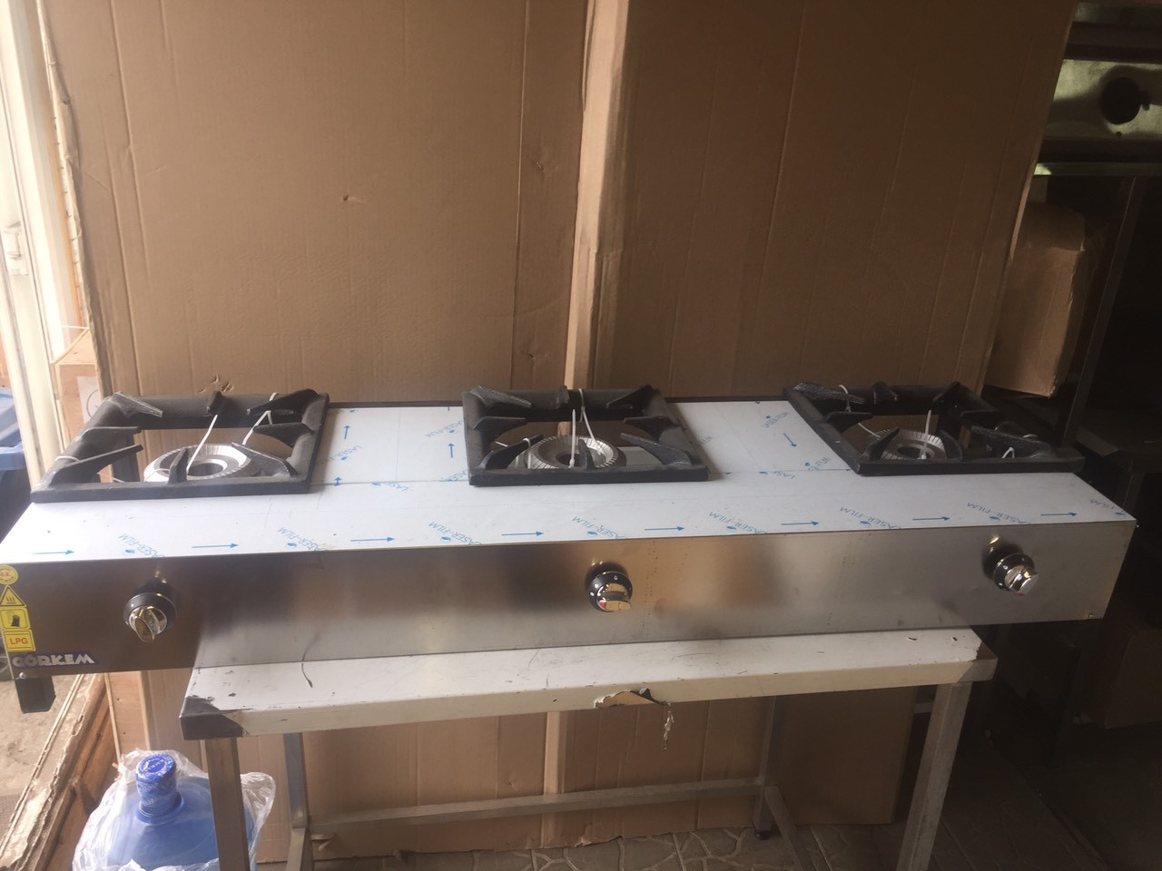 Купить Görkem.Плита газовая настольная 3-х конфорочная Görkem SGO 30 ...