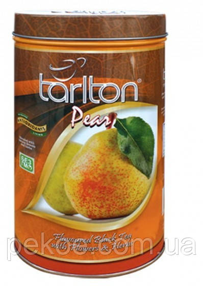 Чай черный Груша Тарлтон 100 г жб тубус Tarlton Pear - фото 1 - id-p880901575