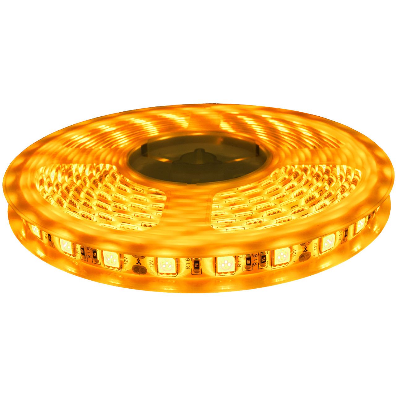 Dilux — Світлодіодна стрічка SMD 5050 60 LED/m, IP65 Royal Yellow ( Бурштинова)