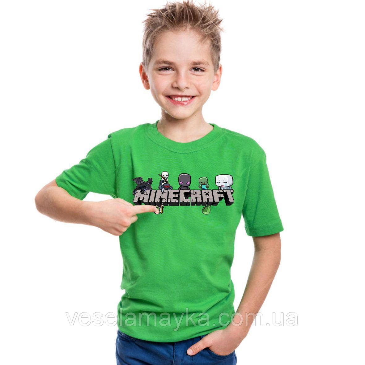 Дитяча футболка Minecraft 6 (Майнкрафт)