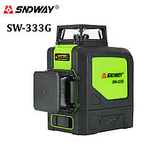 SNDWAY SW-333G лазерний рівень 1H+2V, фото 8