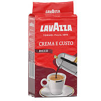 Кофе Lavazza Crema e Gusto Ricco 250 г Италия оригинал