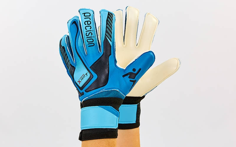 Воротарські рукавиці юніорські Precision 5-ка,6, 7 (з захисними вставками на пальцях), фото 1
