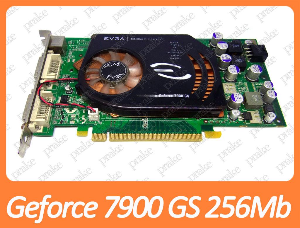 Відеокарта EVGA Geforce 7900 GS 256Mb PCI-Ex DDR3 256bit (2 x DVI + S-video)