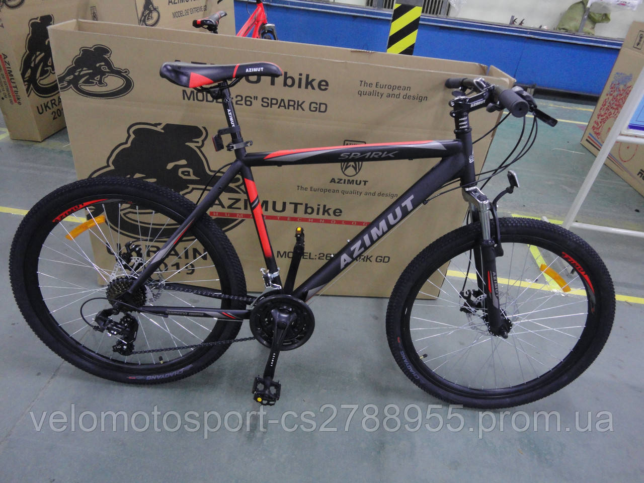 Велосипед Azimut Spark 26"G-FRD, фото 1