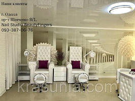 Педикюрное кресло Трон Queen, Стул для мастера педикюра  2118