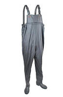 Рибальський напівкомбінезон 41 розмір (вейдерси) Рибальські штани чоботи Польща