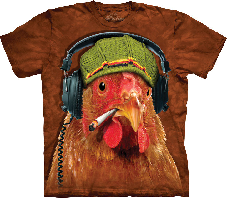 3D футболка The Mountain -  DJ Fried Chicken