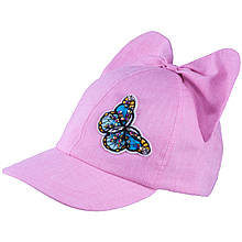 Бейсболка для дівчинки TuTu 87 арт.3-004597(52-56) UV+30