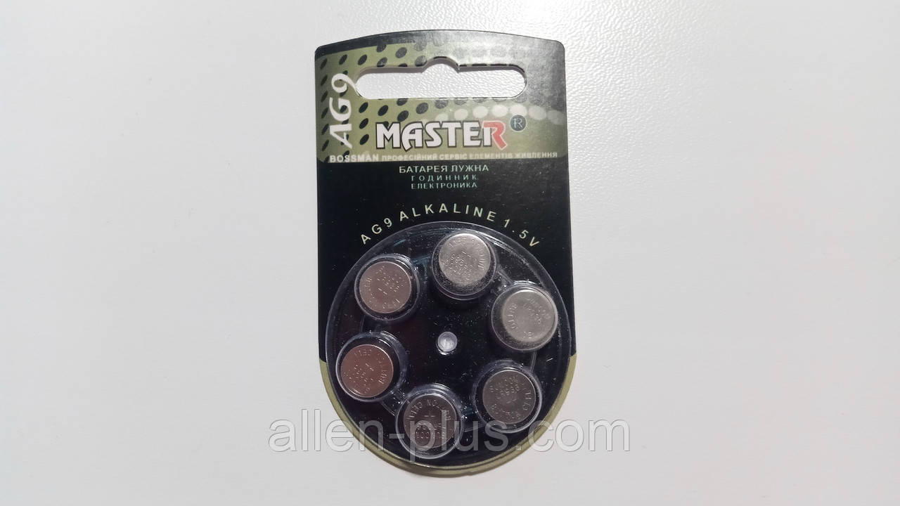 Лужна Батарейка Bossman Master AG9 / LR936, 1.5 V