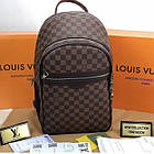 Рюкзак портфель великий Louis Vuitton високої якості Brown