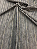 Тканина Костюмна (ш. 150 см) у смужку для пошиття костюмів, штанів, спідниць.