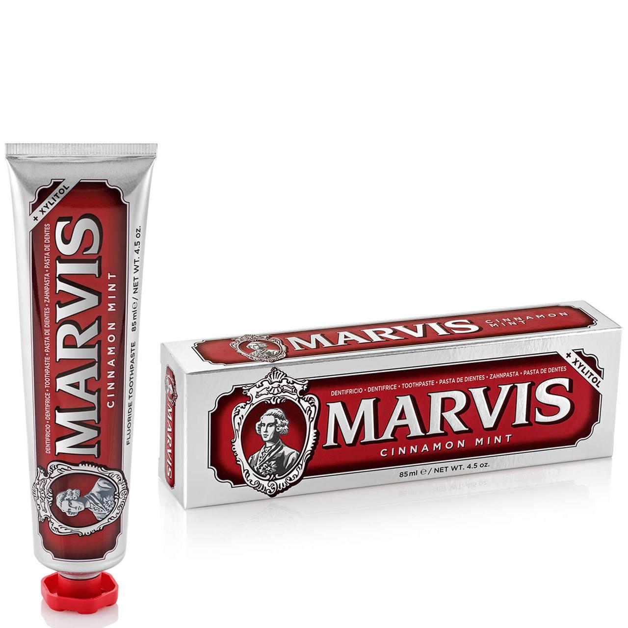 Marvis Cinnamon Mint - Зубна паста Кориця - М'ята, 85 мл