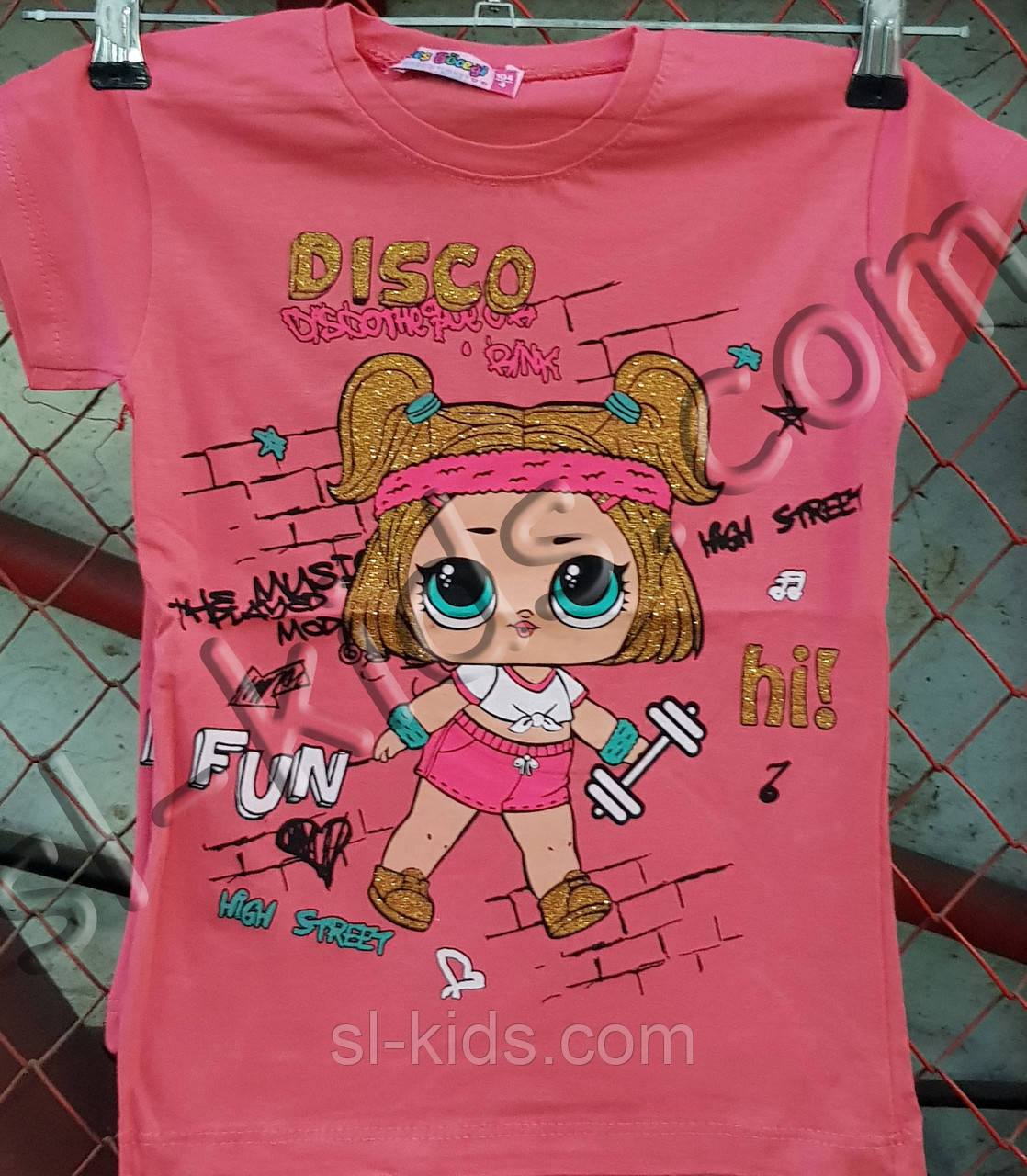 Футболка для дівчинки 2-8 років LOL (пр. Туреччина)