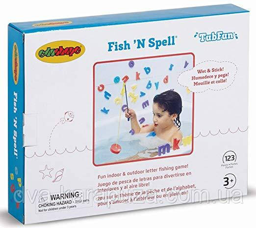 Розвивальна гра для ванни Edushape Fish 'N Spell Fishing Set!, фото 1
