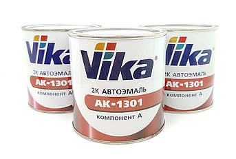 Авто фарба (автоемаль) акрилова Vika (Віка) 0,85 кг Світла сіро-бежева 236, фото 3