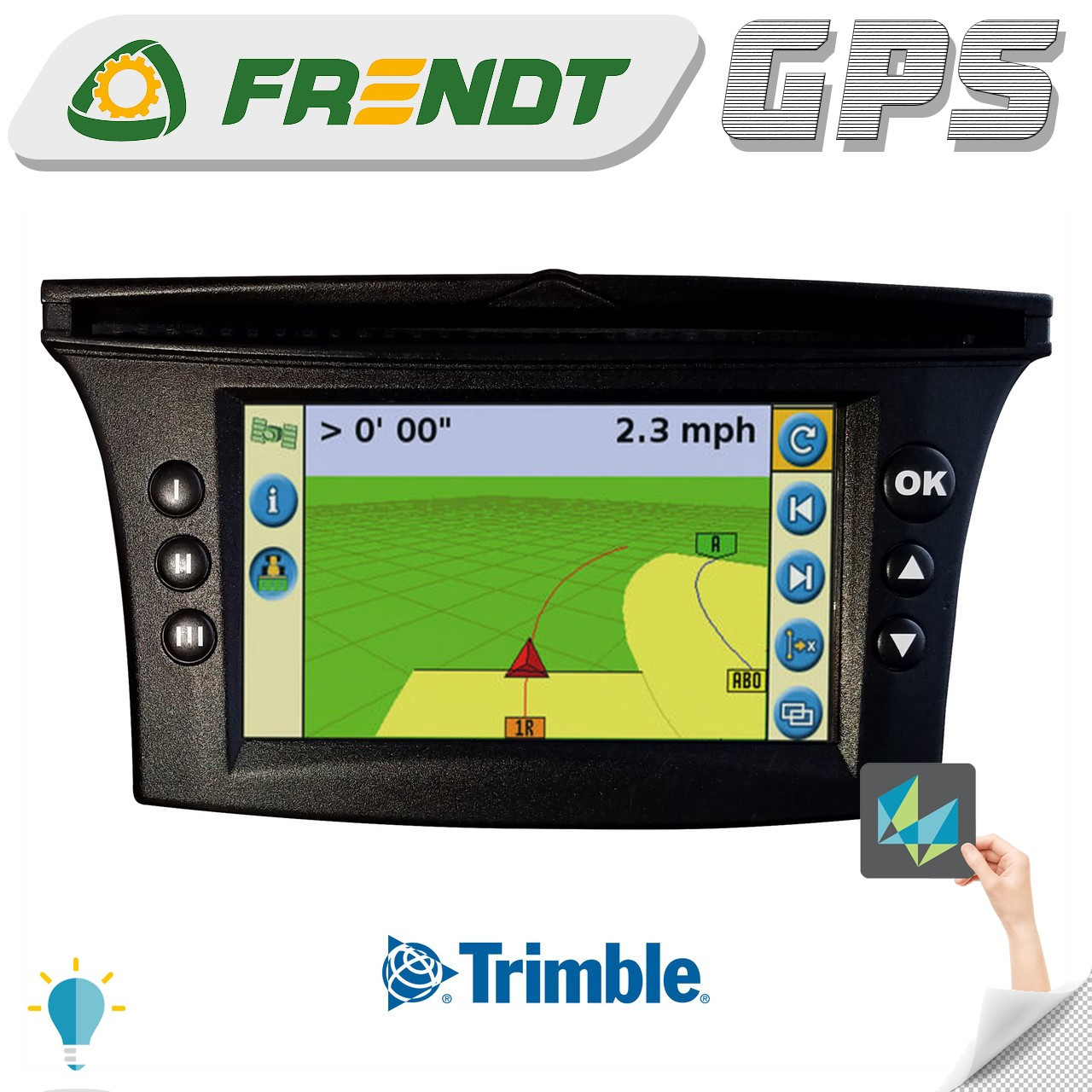 Курсовказівнік (система паралельного водіння, агронавігатор) Trimble 500