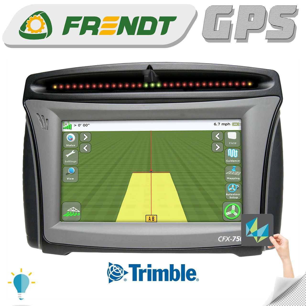 Агронавігатор Trimble CFX 750