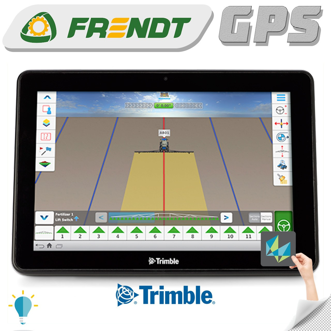 Агронавігатор Trimble TMX 2050