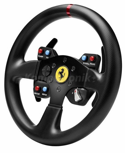 Игровой руль Ferrari GTE Add-On 458 Challenge Edition pro T300/T500/TX ...