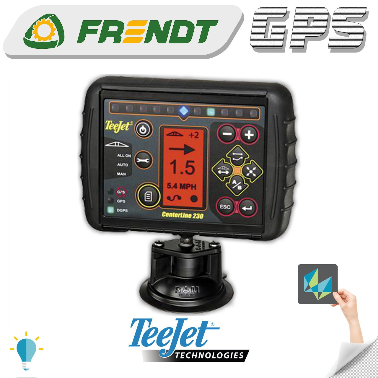 Система паралельного водіння Teejet centerline 230BP