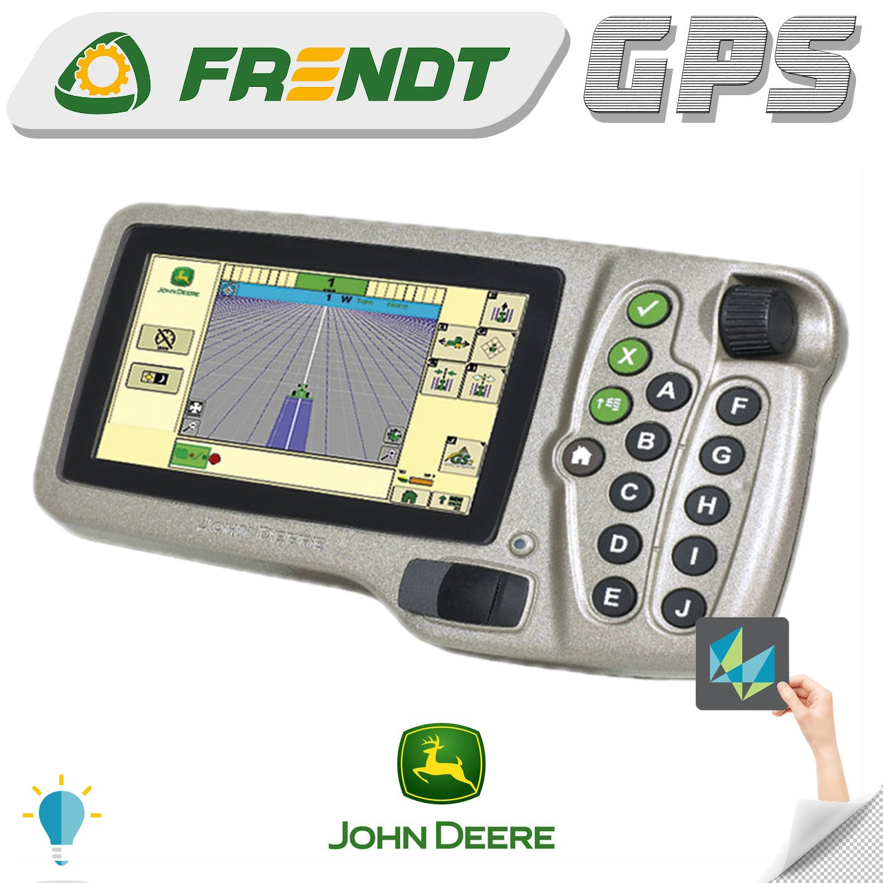 Система паралельного водіння JOHN DEERE 1800